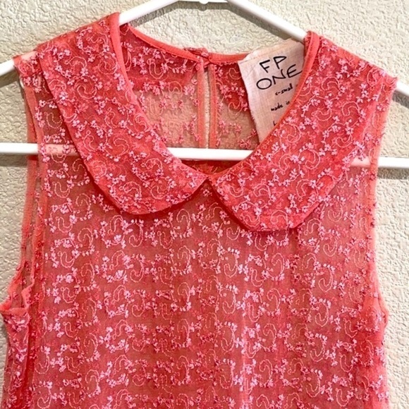 Free people Pink Lace Dress - Picture 3 of 12